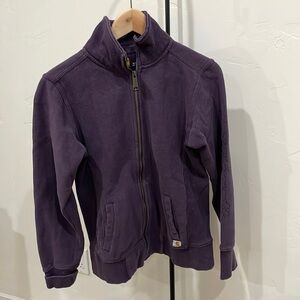 Purple Carhartt Zip up sweatshirt